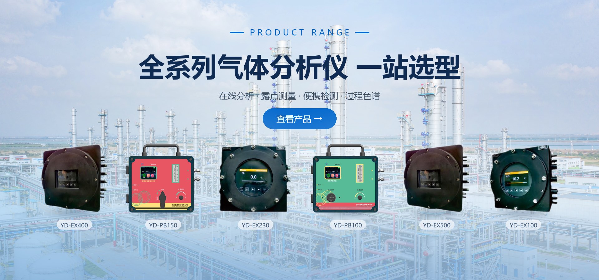 全系列气体分析仪·一站选型